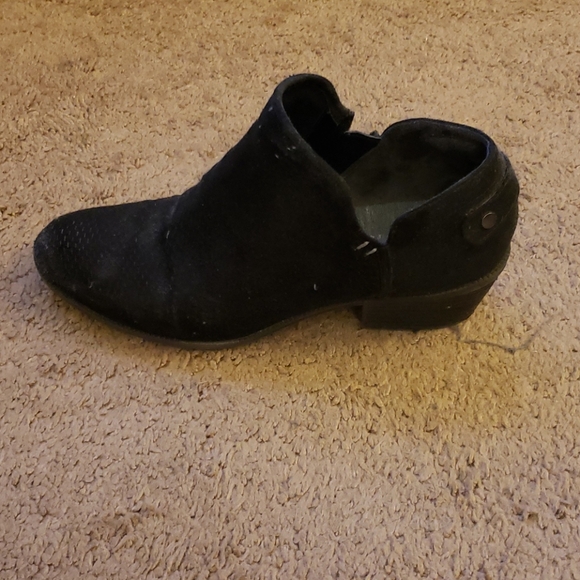 Huge Lot of 9 pairs of black shoes sz 7-8 - Picture 3 of 10